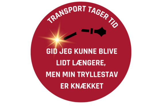 Logo for kampagne for vejtid i hjemmeplejen til badge og postkort